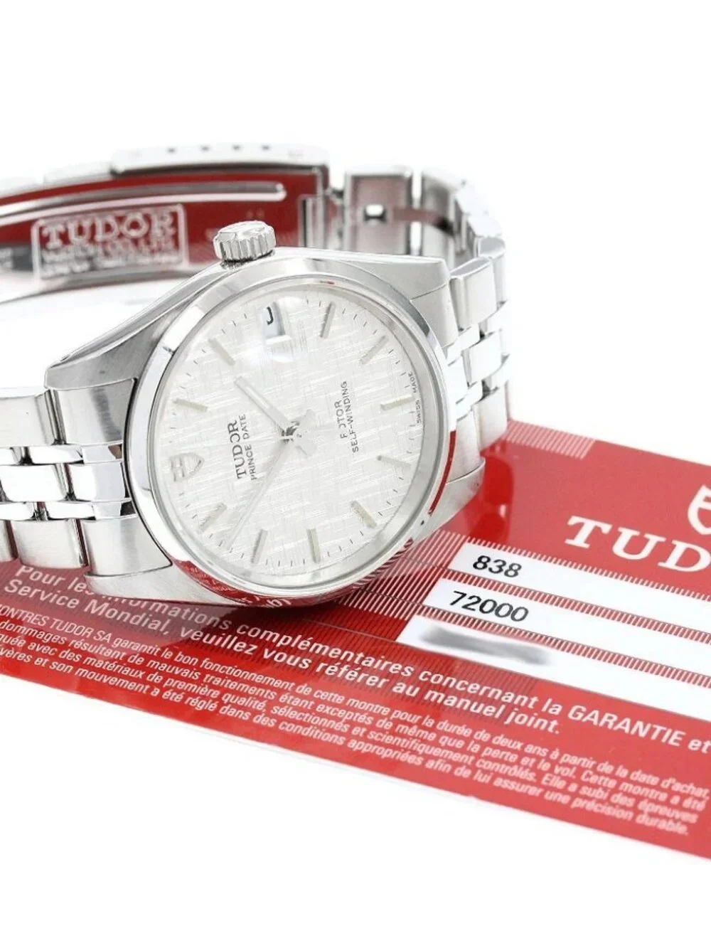 TUDOR Prince Date 72000 Silver Dial Automatic Boy's Watch_965598
